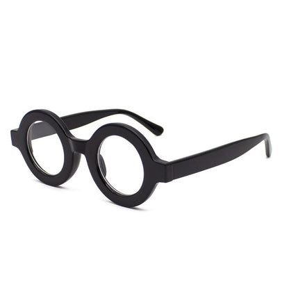 Playpark Joseph Eyewear Frame features a black frame with transparent lenses so you can wear them as a trend accessory, but they are designed to be fitted with prescription lenses. Made from 100% recycled materials and 400 UV protection lenses.