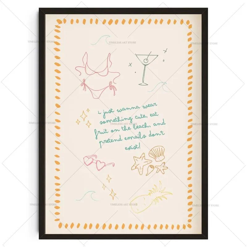 Surfs Up Digital Canvas Print