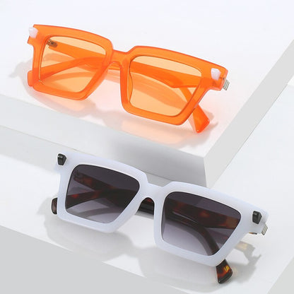 Playpark Sunglasses in our popular transparent orange lenses and frames and our ombre navy lenses with white frame and torte shell arms. 400UV protection and made from recycled materials.