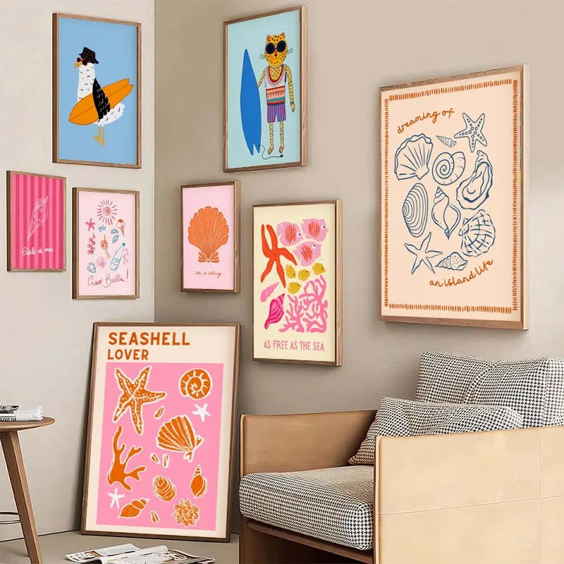 Surfs Up Digital Canvas Print