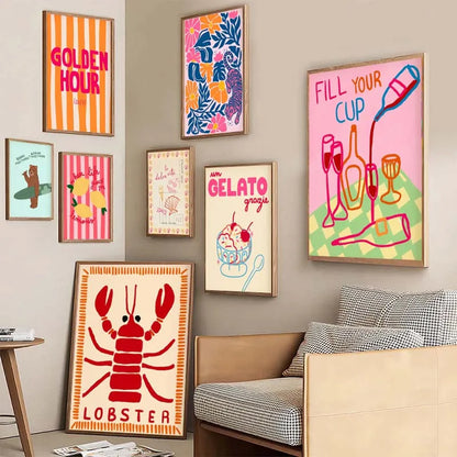 Surfs Up Digital Canvas Print