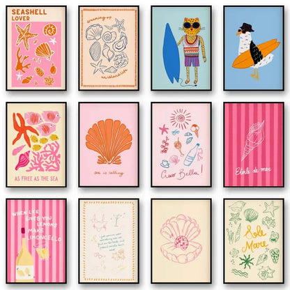 Surfs Up Digital Canvas Print